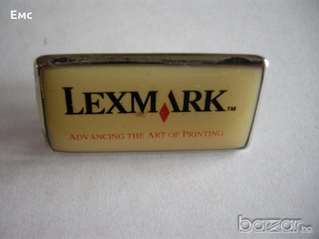 Продавам значка Lexmark 