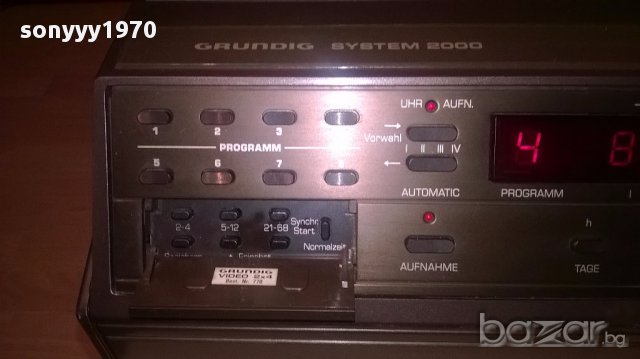 поръчано-АНТИКА-Ретро/колекция/музеен/експонат-grundig video 2x4-внос швеицария, снимка 5 - Ресийвъри, усилватели, смесителни пултове - 16641538