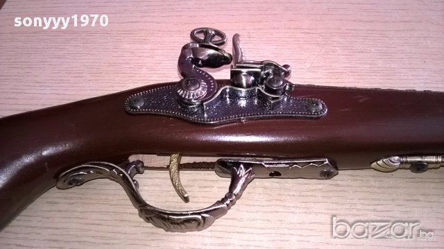 АНТИК-Ретро пищов-запалка-40см-внос швеицария, снимка 8 - Антикварни и старинни предмети - 17108795