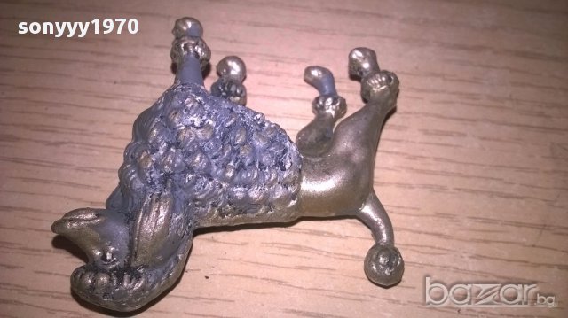 ?Мини ретро колекция-куче-бронз/месинг-5х5х2см-внос швеицария-NEGONAM, снимка 6 - Антикварни и старинни предмети - 17283019