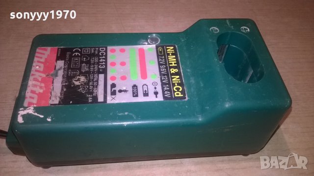 makita dc1413 ni-mh & ni-cd battery charger-внос швеицария, снимка 3 - Винтоверти - 23670638