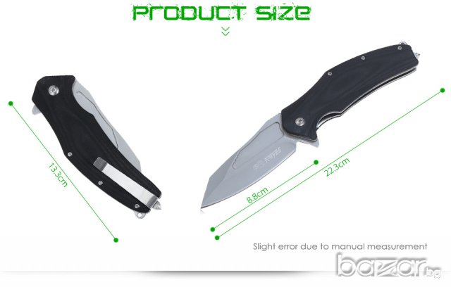Сгъваем нож SR631А, снимка 8 - Ножове - 17994723