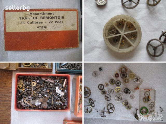 Части за стари ръчни часовници, снимка 18 - Антикварни и старинни предмети - 19592030