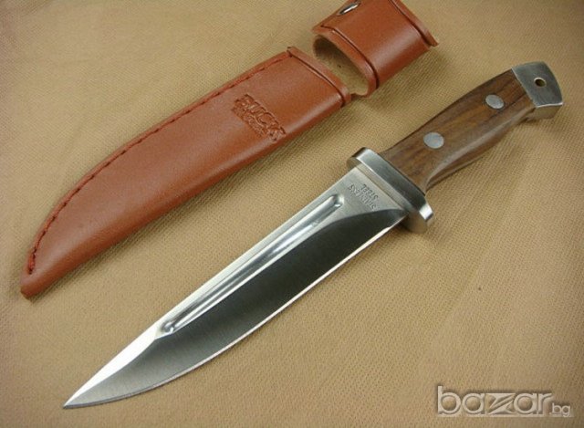 Нож с фиксирано острие  Buck 2008 - 5 мм !, снимка 6 - Ножове - 18410811