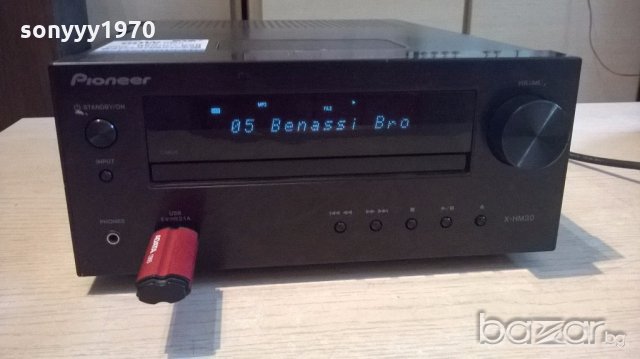 pioneer x-hm30dab-k dvd/usb/hdmi/iphone dab receiver, снимка 1 - Ресийвъри, усилватели, смесителни пултове - 18359366