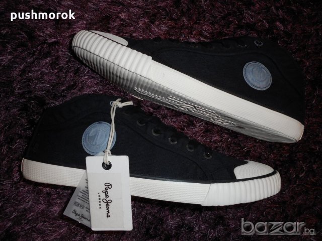 Pepe Jeans INDUSTRY DEEP DYE Black, снимка 12 - Маратонки - 21179992