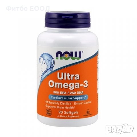 Now Ultra Omega-3, 90 капсули / 180 капсули, снимка 1 - Хранителни добавки - 24473022