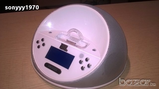 Jbl fm/am/aux dock for iphone/ipod-активна колона-внос швеицария, снимка 10 - Ресийвъри, усилватели, смесителни пултове - 16167196