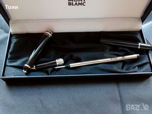 Химикалка Montblanc 100 % оригинална, снимка 4 - Други - 20004833