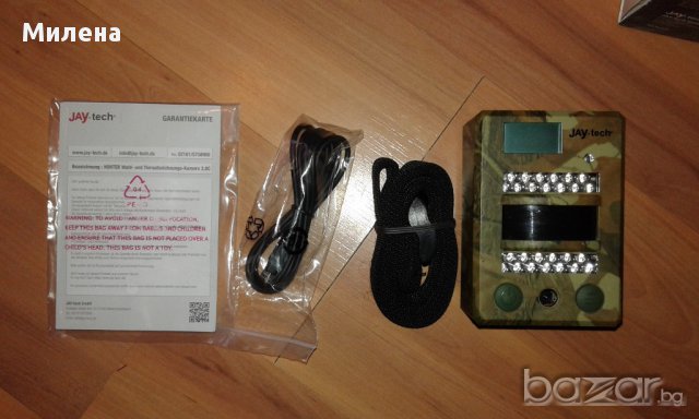 Маркова камуфлажна камера за лов - JAY Tech Hunter Trailcamera-8MP, снимка 11 - Оборудване и аксесоари за оръжия - 17188629