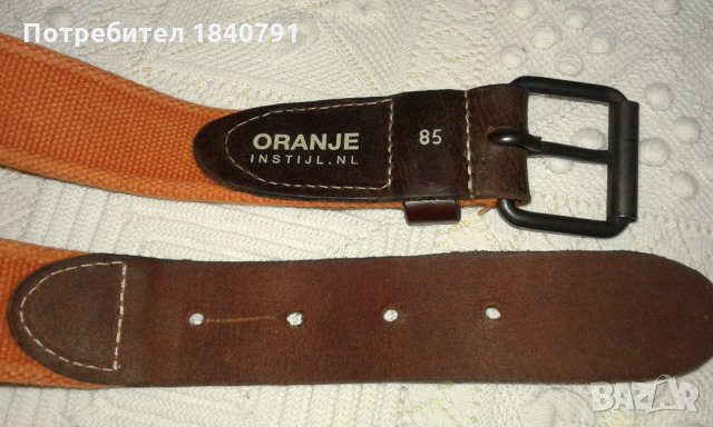Мъжки спортен колан – Saddler, Orange, Paul Kehl, снимка 3 - Колани - 25050792