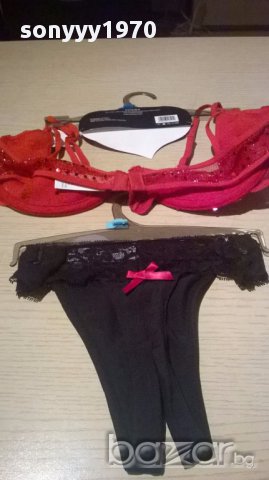 SEXY-Бикини с отворено дъно+сутиен-нов комплект, снимка 3 - Бельо - 13731174