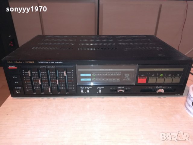 fisher amplifier-470w-made in japan-внос швеицария, снимка 13 - Ресийвъри, усилватели, смесителни пултове - 21496079