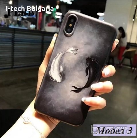 Калъф силикон iCrown за iPhone X XS с различни картинки, снимка 2 - Калъфи, кейсове - 20756123