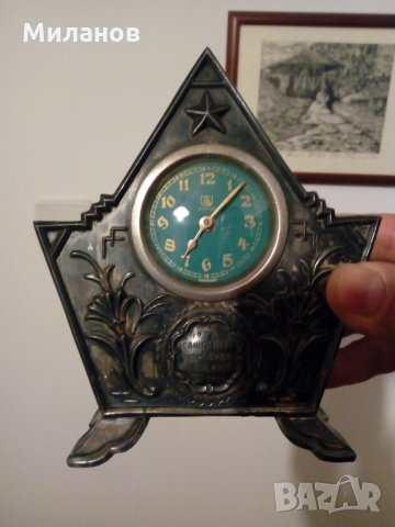Немски механичен настолен часовник