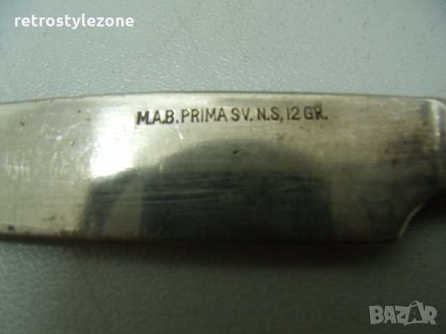 № 2925 стари малки метални ножчета MAB PRIMA SV.N.S 12 GR  - комплект 4 броя, снимка 3 - Други ценни предмети - 24240341