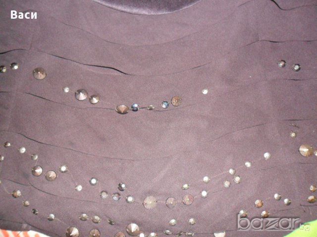 сет 100 % Karen Millen оригинална пола с камъни 100 % silk + топ Karen Millen, снимка 2 - Поли - 11549648