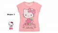 Детска тениска Hello Kitty за 3, 4 и 6 г. - М1-3, снимка 1 - Детски тениски и потници - 17285134