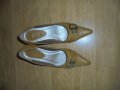 Елегантни дамски обувки № 38      Жълти , снимка 4