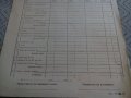 Стара бланка Отчет за добив на месо, снимка 3