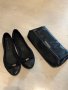 Tommy Hilfiger Дамски обувки и подарък чанта в тъмно синьо, снимка 1 - Дамски ежедневни обувки - 25248319