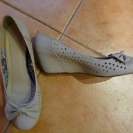 Дамски обувки №40-кожа /велур/, снимка 2 - Дамски обувки на ток - 13961114