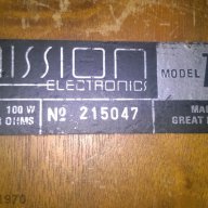 mission electronic-model 700s-8ohms/100watts-made in great britain-50/25/28 sm-нов внос от англия, снимка 14 - Тонколони - 10057507