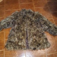 Дамско палто,естествен косъм/енот/, снимка 1 - Палта, манта - 16769815
