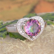 Дамски пръстен със сребърно, снимка 6 - Пръстени - 13577789