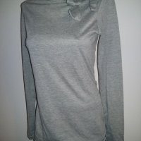 поло в сиво, снимка 3 - Блузи с дълъг ръкав и пуловери - 20003135