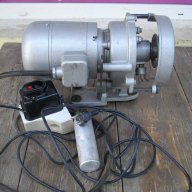 Електродвигател със съединител за шевна машина работещ -СССР, снимка 6 - Други инструменти - 11568140