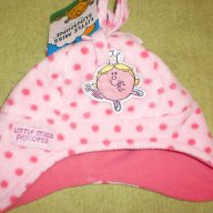 Топла зимна шапка за момиче Little Miss, нова , снимка 3 - Шапки, шалове и ръкавици - 8574293