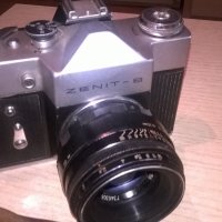 zenit b-made in ussr-ретро фотоапарат+кожен кобур, снимка 5 - Фотоапарати - 21759364
