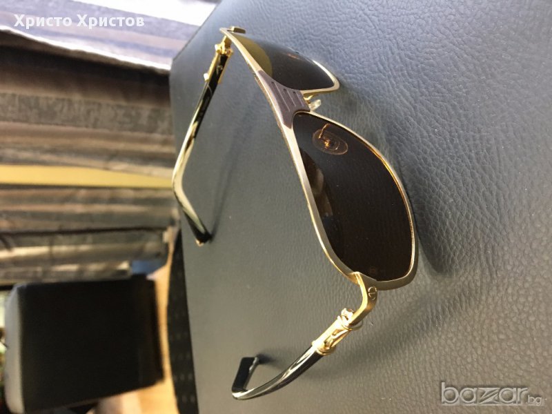 Слънчеви очила Cartier Edition Limitee Santos Dumont реплика клас ААА+, снимка 1
