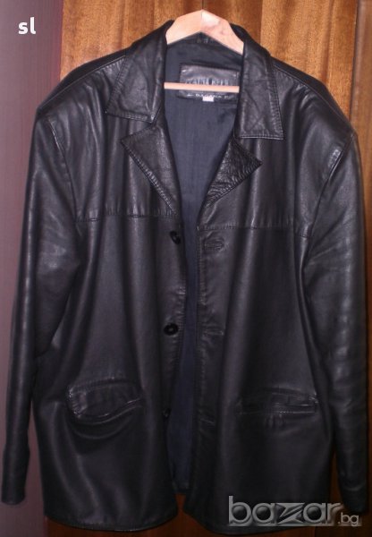 Кожено яке/сако/ от естествена кожа "Златна белка" , снимка 1
