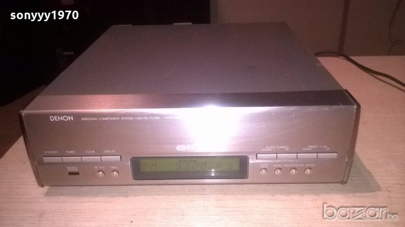 denon utu-110 tuner/rds-made in germany-внос англия, снимка 1