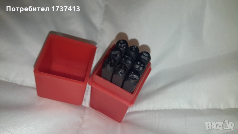 инструменти цифри за набиване 4 мм, снимка 1