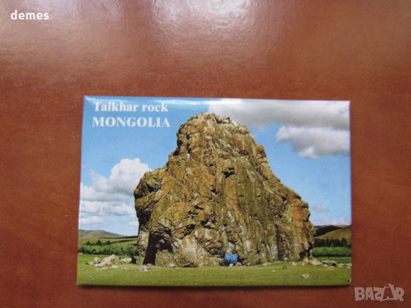 Автентичен магнит от Монголия-серия-30, снимка 1