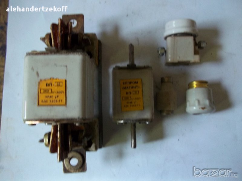 Порцеланови , основи , капачки и предпазители, снимка 1