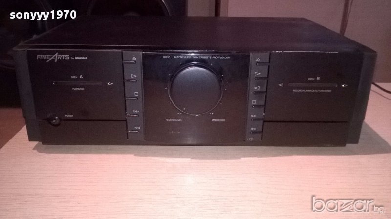 Finearts by grundig-ccf2 deck-внос швеицария, снимка 1