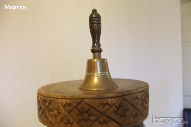 Колекционерска масивна бронзова - камбана - 1бр.(00935), снимка 1