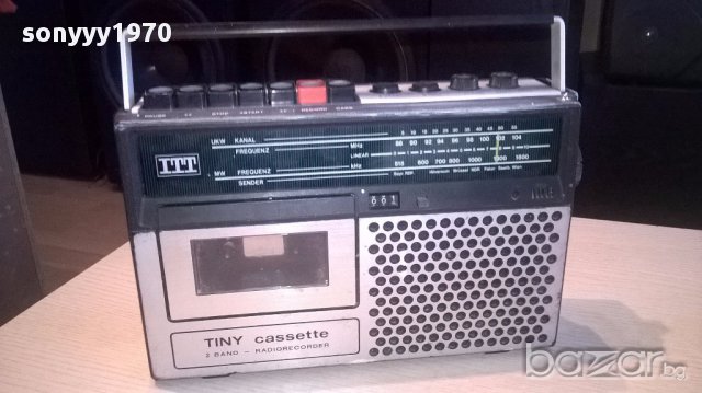 Itt retro radio-внос швеицария, снимка 10 - Радиокасетофони, транзистори - 14623730