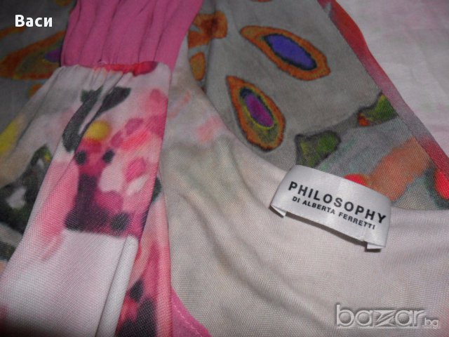 Philosophy di Alberta Ferretti оригинална дамска дизайнерска рокля