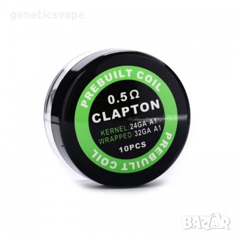 Clapton coils 24GA A1+ 32GA A1 - 10бр. 0.5ома 6лв. готови намотки за вейп, снимка 4 - Други - 16802042