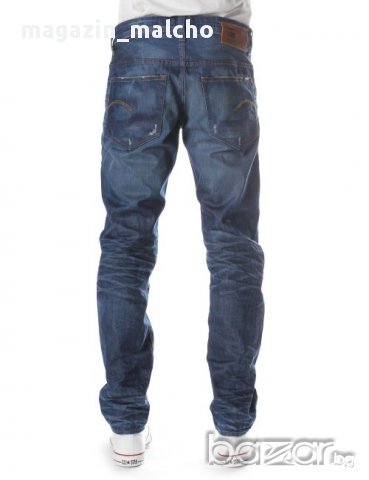 Мъжки Дънки - G-Star RAW 3301 Low Tapered; размер: W30/L34 и W32/L34, снимка 2 - Дънки - 12438594