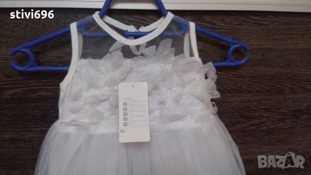 Детска рокля 3 години Ново.бяла ЛИСТА., снимка 4 - Детски рокли и поли - 24695758