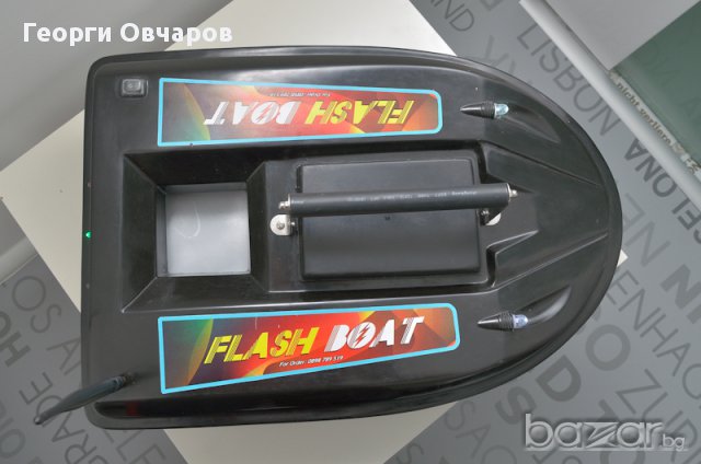 Лодка за захранка за риболов. Радиоуправляема с 16 точков GPS, снимка 3 - Екипировка - 9847854