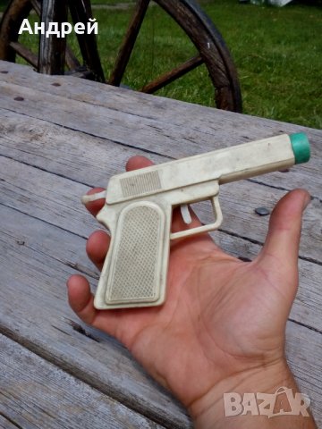 Стара играчка пистолет #8, снимка 4 - Антикварни и старинни предмети - 25999784