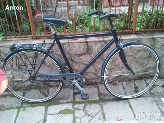 Велосипед алуминиева рамка в ретро стил, снимка 1 - Антикварни и старинни предмети - 22261420