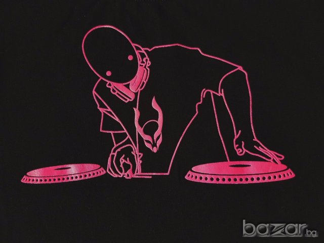 Cyber dog, тениска с ярка неонова апликация,164 см., снимка 2 - Детски тениски и потници - 17904855